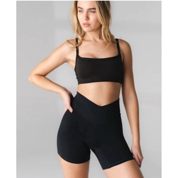 Vitality Balance Daydream Block Square Bra in Midnight Womens L Read - Picture 6 of 7